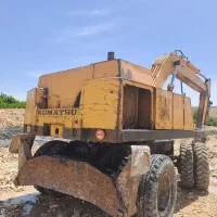 فروش بیل کوماتسو ۱۰۰ لاستیکی