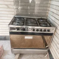 اجاق گاز استیل فر و جوجه گردان