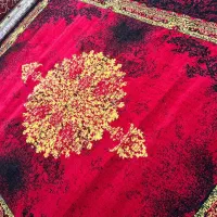 فرش ۹متری ۲ عدد رنگ لاکی جدید|فرش|ملارد, |دیوار