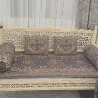 شاه نشین ترمه یزد|پشتی|قم, امامزاده ابراهیم|دیوار