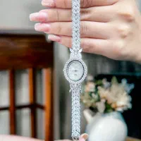 ساعت نقره جواهری لوکس/نقره حمیدی|ساعت|تبریز, |دیوار