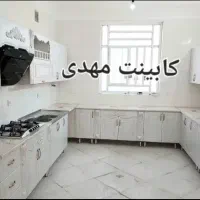 کابینت سرویس فندقی براق کد
