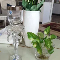 شمعدان کریستال بوهمیا|صنایع دستی و سایر لوازم تزئینی|تهران, مهرآباد|دیوار