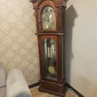 مبل ترک ۸ نفره  و ساعت ایستاده با چوب راشا  و بوفه|مبلمان خانگی و میز عسلی|چمران, |دیوار