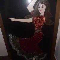 تابلو منجوق دوزی دستی|تابلو، نقاشی، عکس|رشت, دیلمان|دیوار