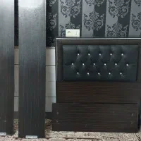 تخت خواب یک نفره چوبی