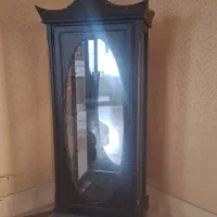 کمد . تخت دو نفره.  ویترین|تخت و سرویس خواب|ری, دولت‌آباد|دیوار