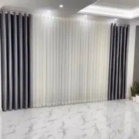 پرده جنس حریر لئو شیک وزیبا|پرده، رانر، رومیزی|قم, زاد|دیوار