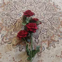 گل رز مخملی|گل مصنوعی|تهران, آهنگران (سراسیاب دولاب)|دیوار