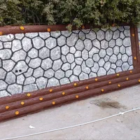 سیمان بری و رنگ کاری