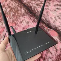 مودم وای فای دار دو آنتنه درحد نو D-LINK
