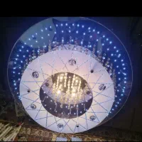 لوستر کریستال کنترلی فروش یا معاوضه|لوستر و چراغ آویز|پردیس, فاز ۲|دیوار