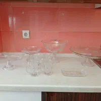 تعدادی بلور|ظروف سرو و پذیرایی|اصفهان, ملک|دیوار