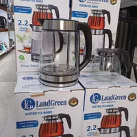 چایساز روهمی لندگرین Land Green پیرکس با ارسال چای|سماور، چای‌ساز، قهوه‌ساز|مشهد, شهید آوینی|دیوار