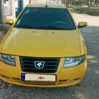 سمند سورن پلاس زرد خطی بین شهری|خودرو سواری و وانت|قائم‌شهر, |دیوار