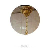 لوستر تک شاخه سلطنتی|لوستر و چراغ آویز|اهواز, پادادشهر|دیوار