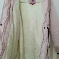 کاپشن زمستانه خزدارکلاهداردخترانه