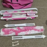 گهواره تاشوی صورتی
