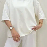 وسط کار و زیگزال دوز خانم  ( یقه گرد ساده )