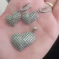 نیم ست نقره