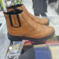 کفش نیم بوت عسلی شیک سایز۴۱