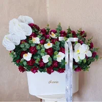 انواع باکس گل مصنوعی (همه کارها اماده میباشد)