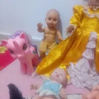 تعدادی عروسک دخترانه|اسباببازی|تهران, جوادیه|دیوار