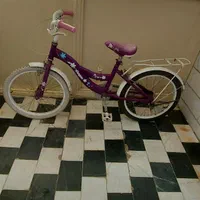 دوچرخه سایز ۱۶،سالم ،با یدک اضافه