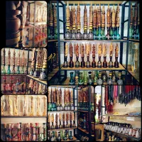 قلیان های بسته بندی شده با لوازم