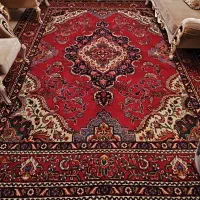 یک تخت فرش دستبافت ۱۲ متری حریص تبریز