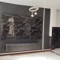 کاغذ دیواری تی وی وال قاب بندی