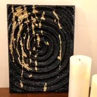 تابلو کالیگرافی مدرن پتینه برجسته دکوراتیو|تابلو، نقاشی، عکس|تهران, ستارخان|دیوار