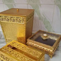 ست سطل زباله و جادستمالی و شکلات خوری