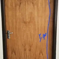 ۴ عدد در به همراه چهارچوب آهنی|مصالح و تجهیزات ساختمان|جهرم, |دیوار