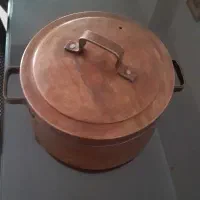 دیگچه مسی ۱۹۰۰ گرم قیمت۴۸۰۰