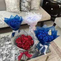 دسته گل جاودان(پایه دار)|گل مصنوعی|تهران, نارمک|دیوار
