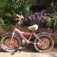 دوچرخه دخترانه صورتی خارجی|دوچرخه، اسکیت، اسکوتر|تهران, سجاد|دیوار