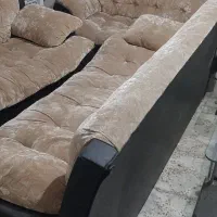 مبلمان ۸ نفره همراه با میز عسلی|مبلمان خانگی و میز عسلی|رشت, سلیمانداراب|دیوار