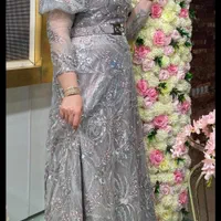 لباس مجلسی مجلل سایز ۴۸-۵۰ با مزاحم برخورد قانونی