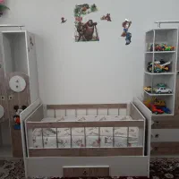 فروش فوری سرویس خواب کودک|تخت و سرویس خواب|قروه, |دیوار