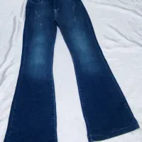 شلوار جین سرمه ای