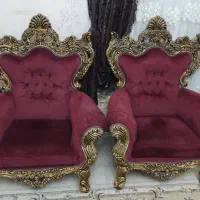 مبل سلطنتی ۹نفره|مبلمان خانگی و میز عسلی|هشتگرد, شهرک گلها|دیوار