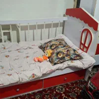 فروش ماشین شارژی تخت خواب کودک|اسباب‌بازی بچه|گنبد کاووس, |دیوار