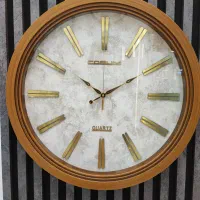 ساعت دیواری کروم قطر 60سانت عمده وتک