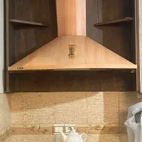 هود طرح چوب تمیز و سالم