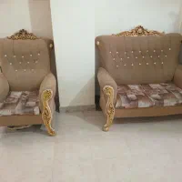 مبل هفت نفره با میز و عسلی