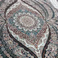 فرش ماشینی دوازده متری خابدار و درخشان بدون ایراد