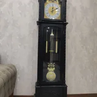 ساعت ایستاده چوبی