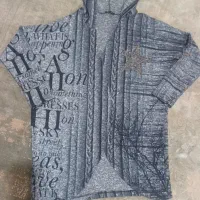 مانتو بافت ظریف مناسب تا سایز ۴۶ .۴۸