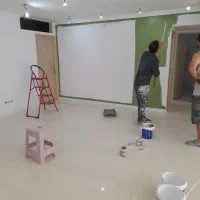 نقاش نقاشی ساختمان ملاردفردیس مهرشهر اندیشه گلشهر